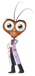 Dr. Pest Solutions Pest Control Doctor Character